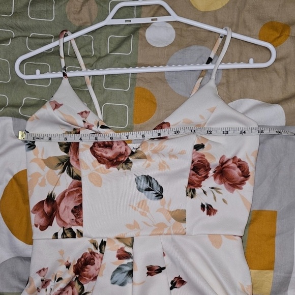 Vintage January 7 Floral Romper S/M - Picture 5 of 6